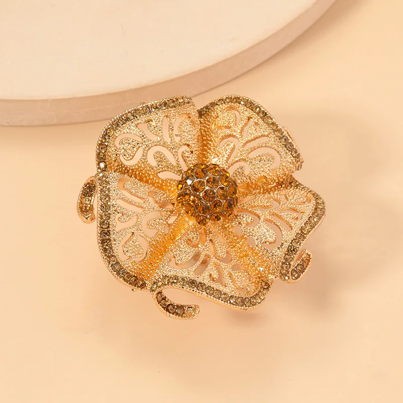 1 Chiếc Nhẫn Zircon Hoa Lớn Sa - đánh giá và giá Ethnic Fashion India
