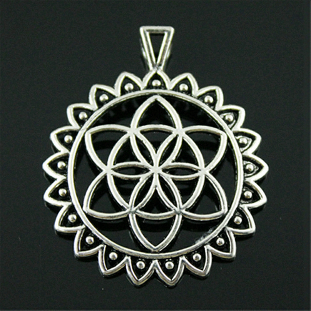 Boho Round Flower Of Life Char - đánh giá và giá Ethnic Fashion Design