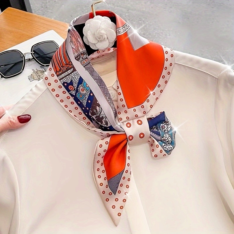 Boho Chic Orange Floral Print  - đánh giá và giá Ethnic Fashion Design