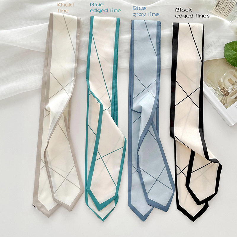 Versatile silk scarf thin long - đánh giá và giá Ethnic Fashion Design