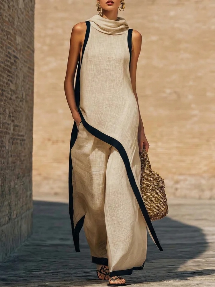 Women's linen Contrast Color S - đánh giá và giá Ethnic Fashion Design